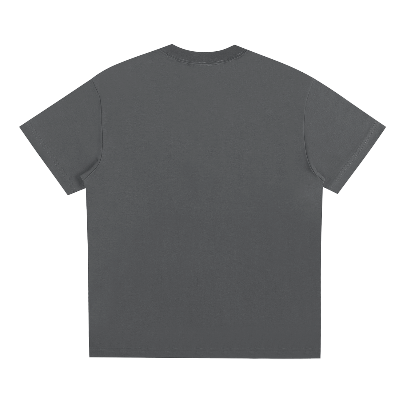 Back View
* Back view of G.ApparelNY performance T-shirt featuring New York skyline design grey