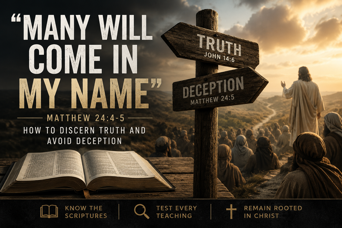 Why Did Jesus Say, ‘Many Will Come in My Name’?