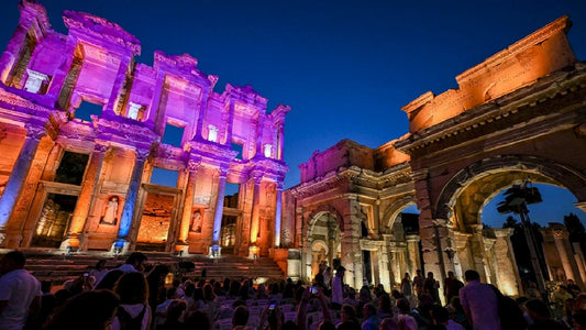 Ruins of the ancient church in Ephesus associated with the Apostle Paul, representing the early Church and Christ’s warning to remain faithful before the last days.