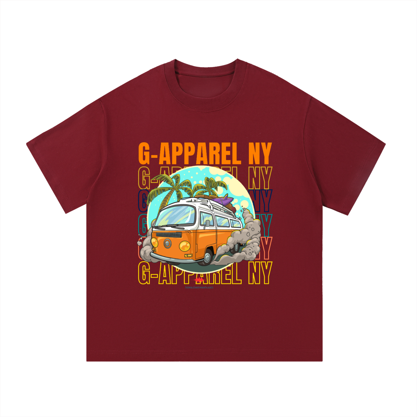Unisex Cotton Graphic T-Shirt – G Apparel NY Minibus Streetwear Tee