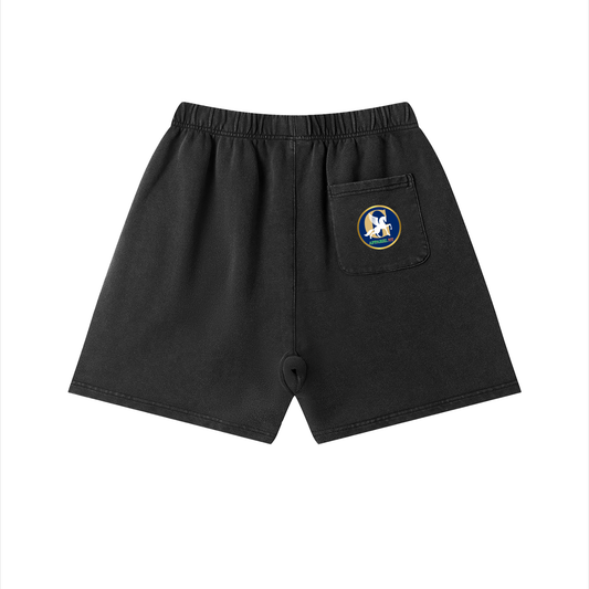 Unisex Vintage Wash Cotton Shorts