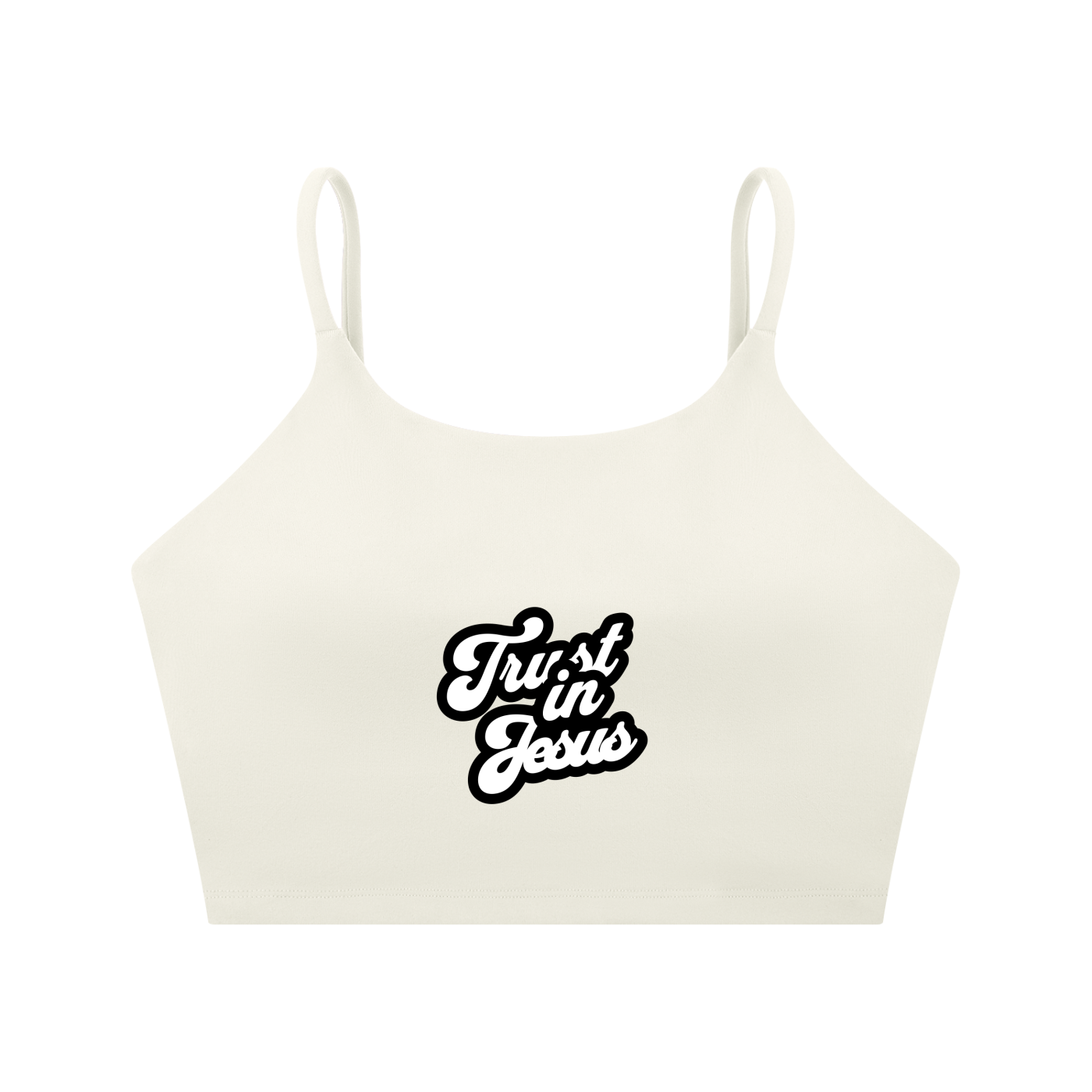Spaghetti Strap Yoga Sports Bra