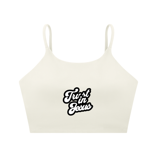 Spaghetti Strap Yoga Sports Bra