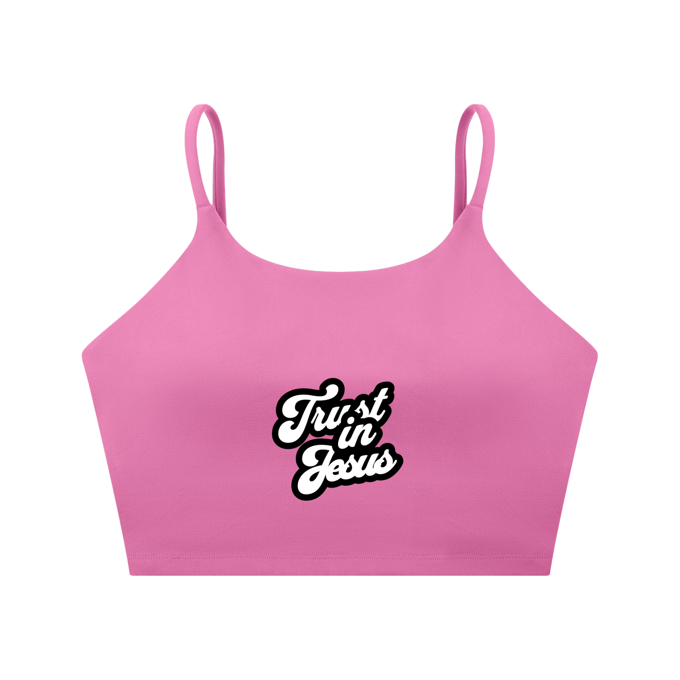 Spaghetti Strap Yoga Sports Bra