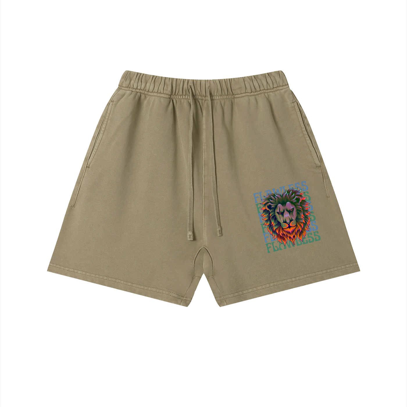 Unisex Vintage Wash Cotton Shorts
