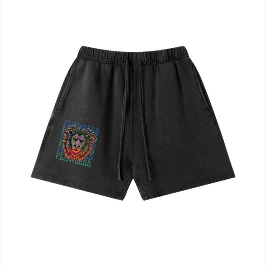 Unisex Vintage Wash Cotton Shorts