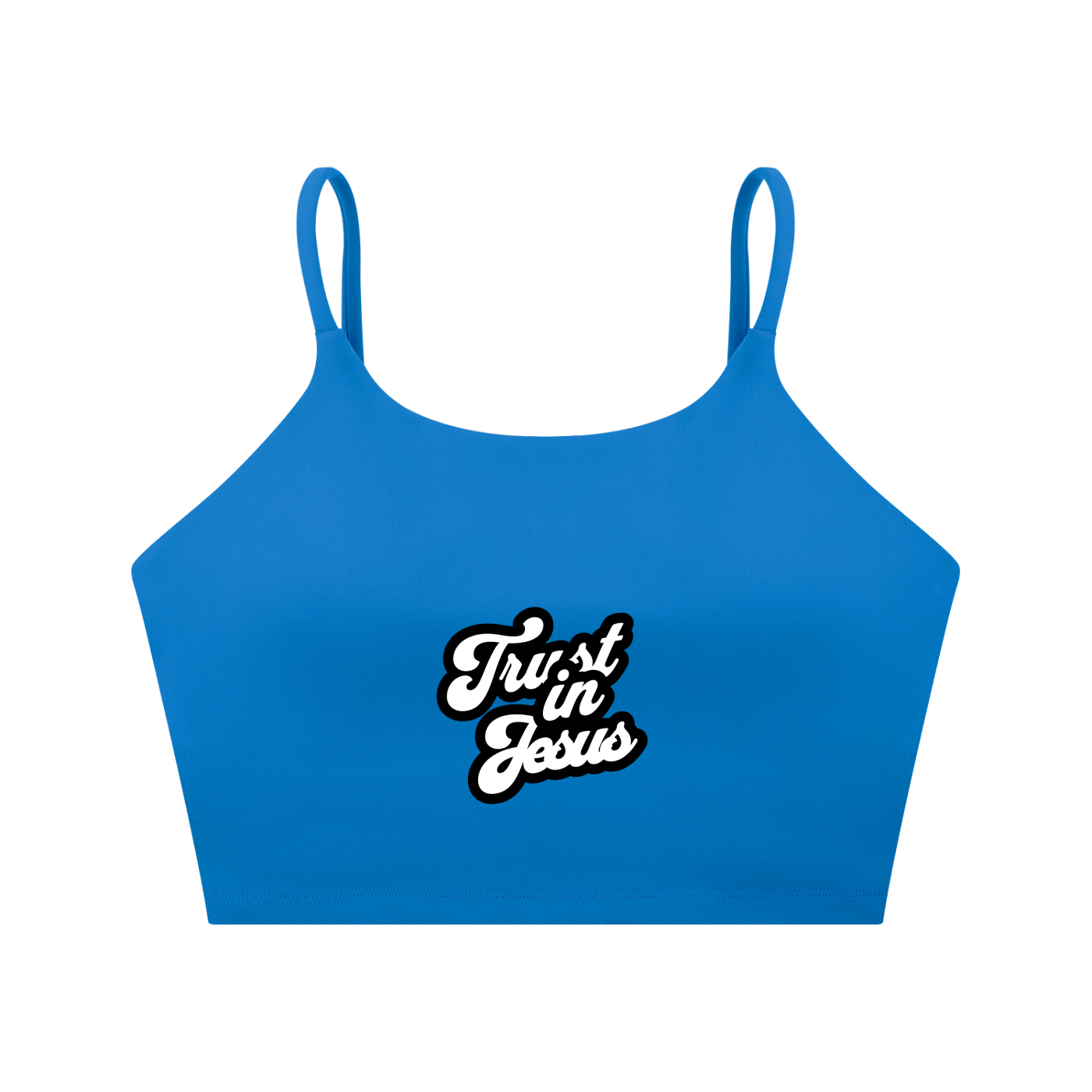 Spaghetti Strap Yoga Sports Bra
