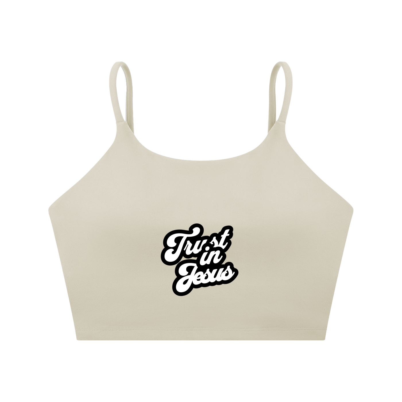 Spaghetti Strap Yoga Sports Bra