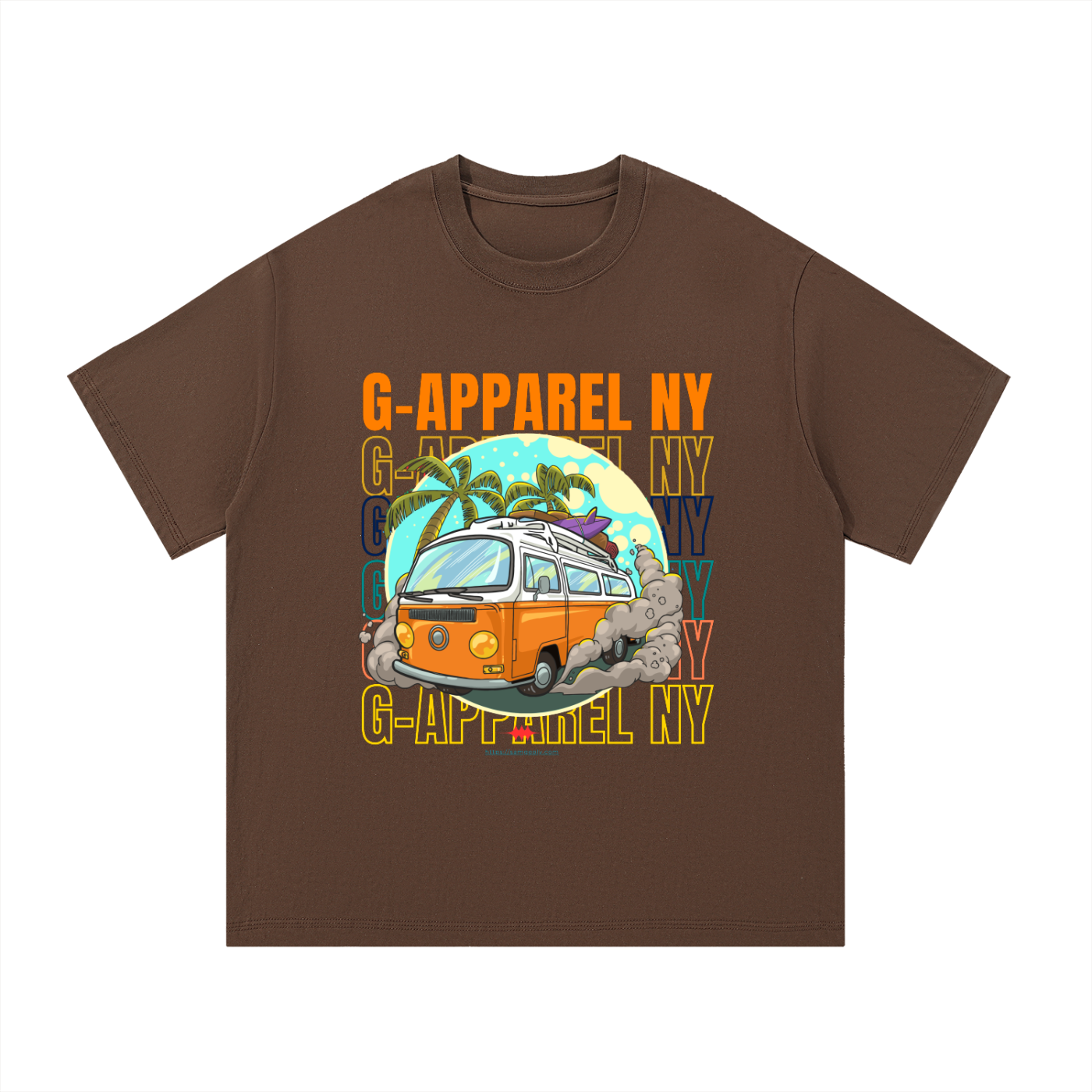 Unisex Cotton Graphic T-Shirt – G Apparel NY Minibus Streetwear Tee